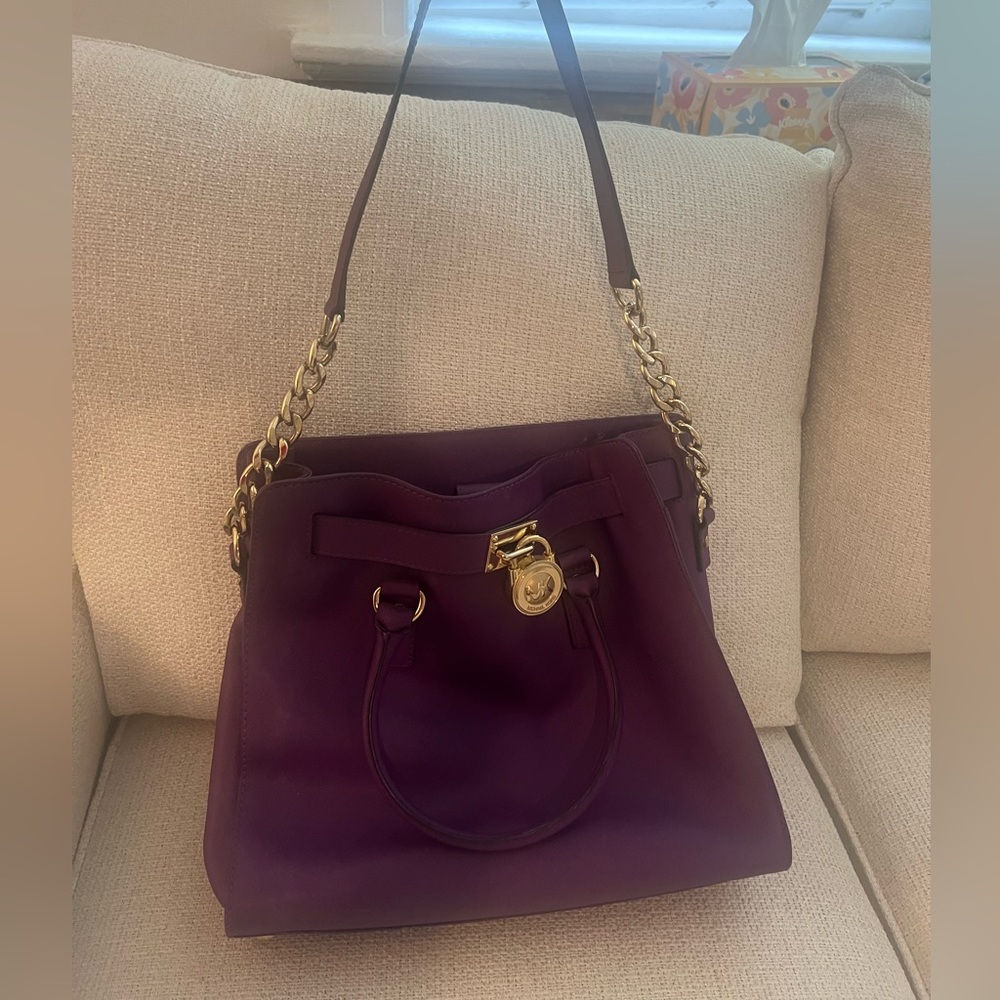 Michael Kors Violet Hamilton Bag - image 3